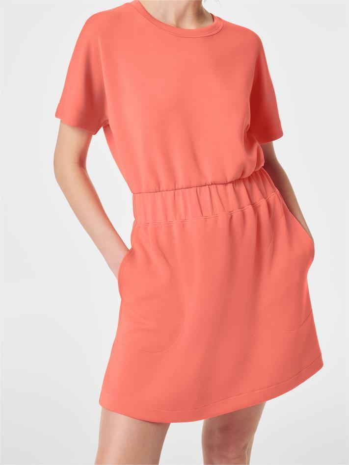 2024 Summer Casual Solid Waist T-Shirt Dress (Buy 2 Get Free Shipping)