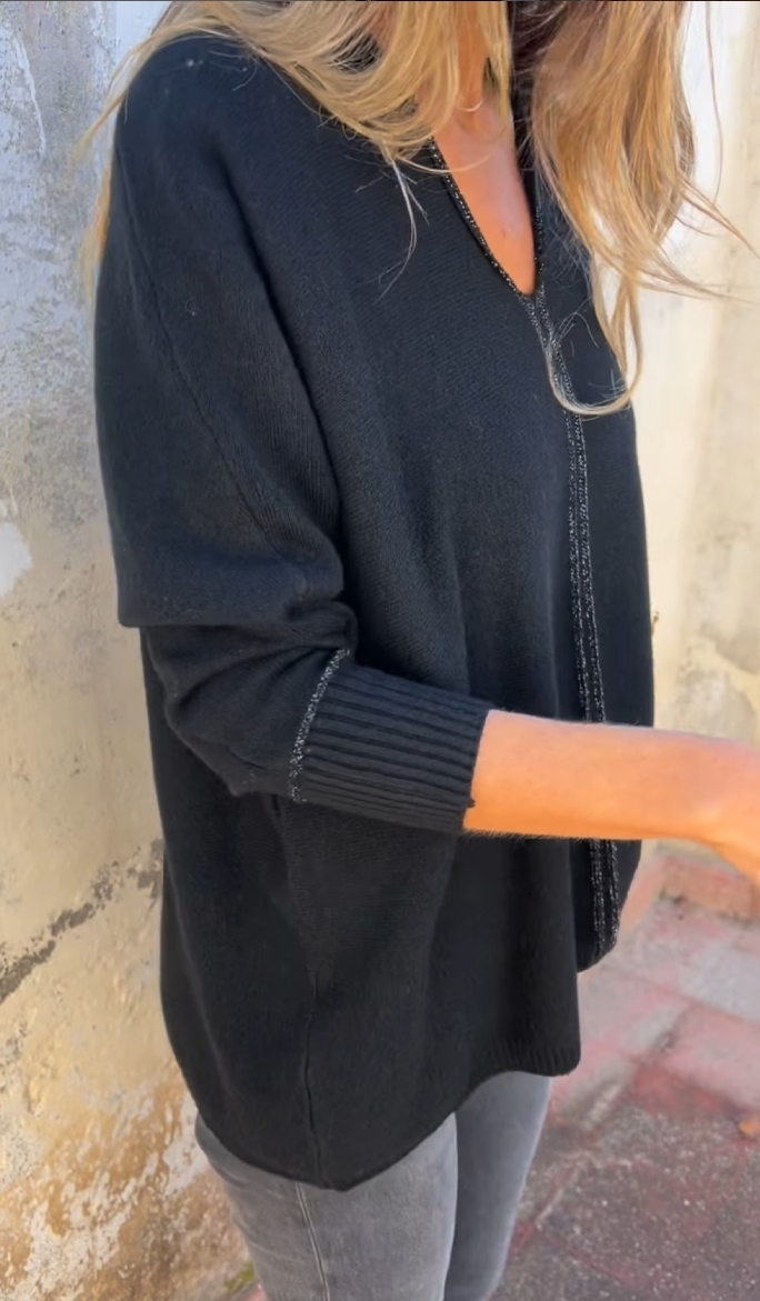 Casual loose long sleeve t-shirt