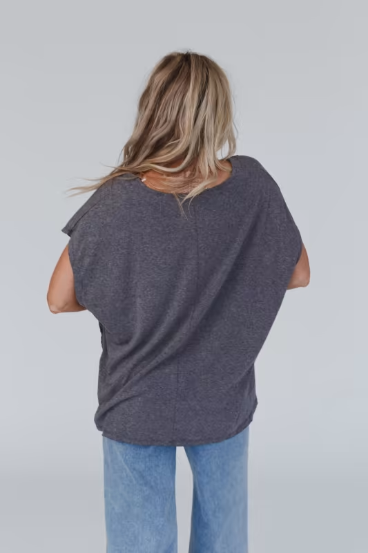 Lace V-neck top