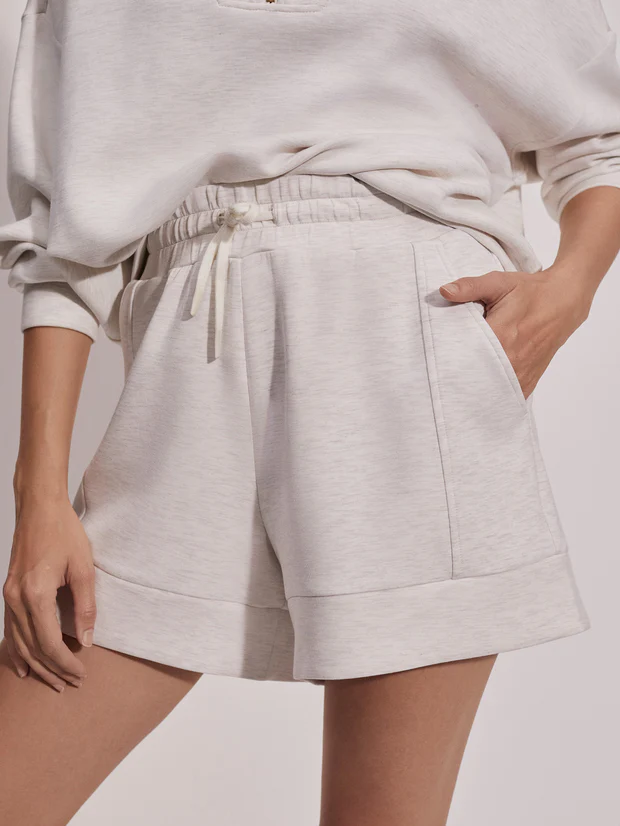 Casual cotton zip-up track suit