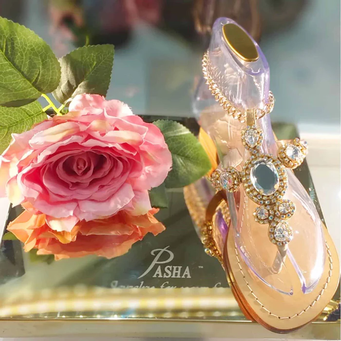 Sparkling Summer Crystal Sandals