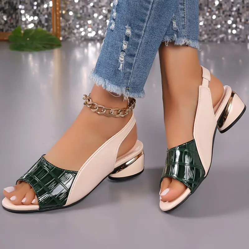 Women's platform low heel sandals casual summer outdoor sandals