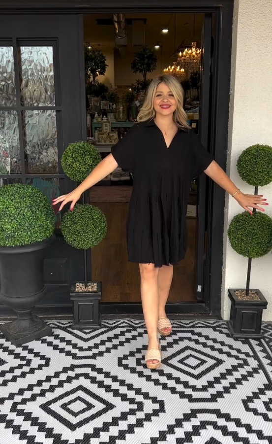 Summer New Cotton and Linen blend Midi Dress