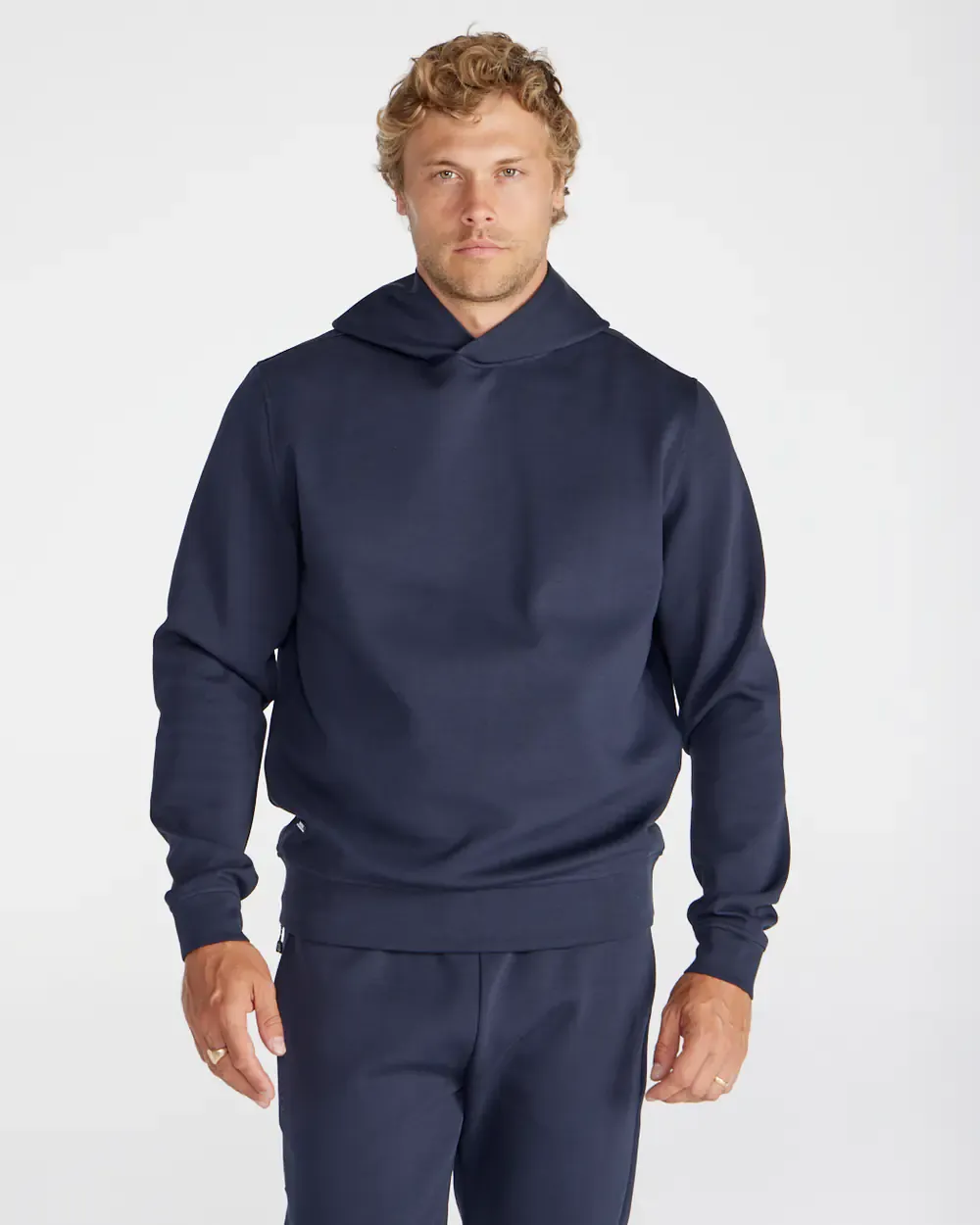 Men's new elastic breathable hoodie