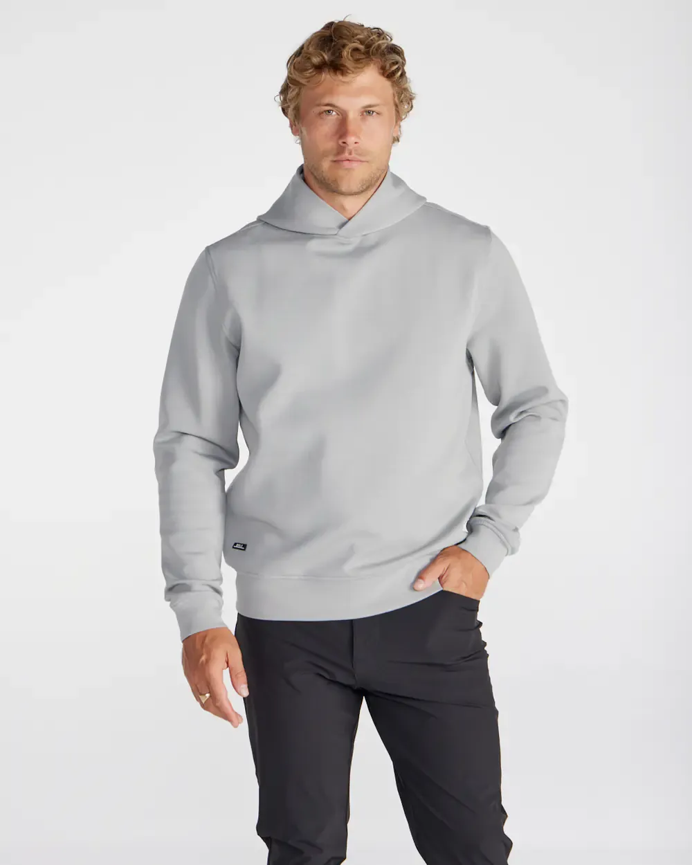 Men's new elastic breathable hoodie