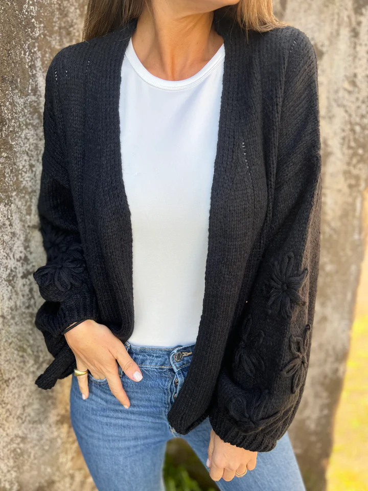 2024 New Flower Crochet Cardigan Sweater