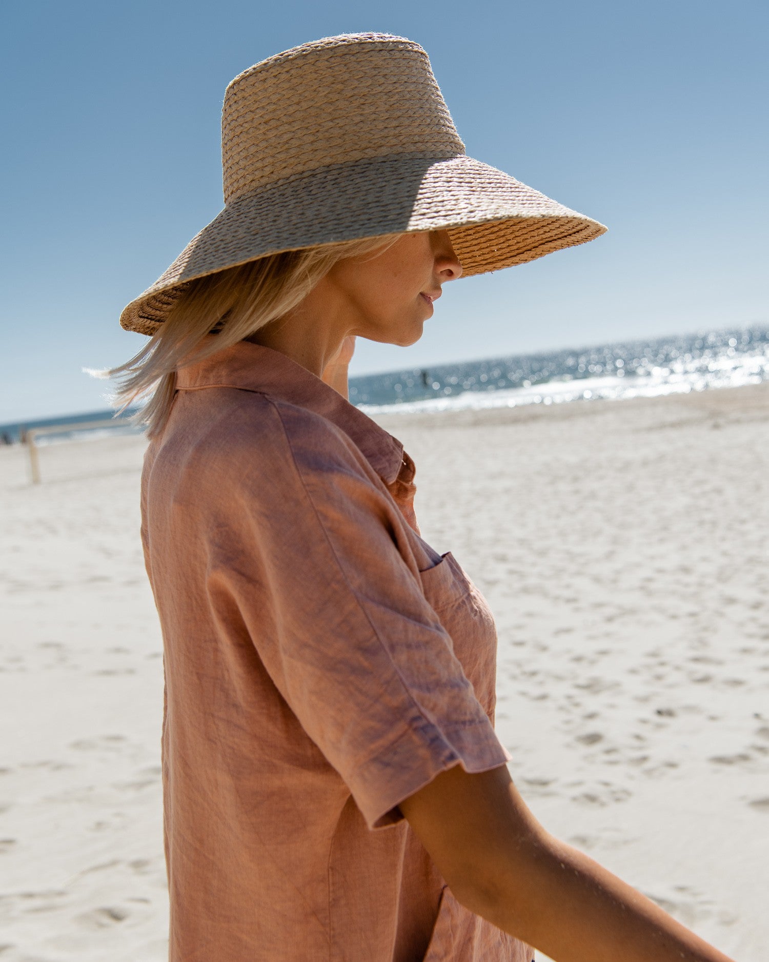 2024linen shirt dress