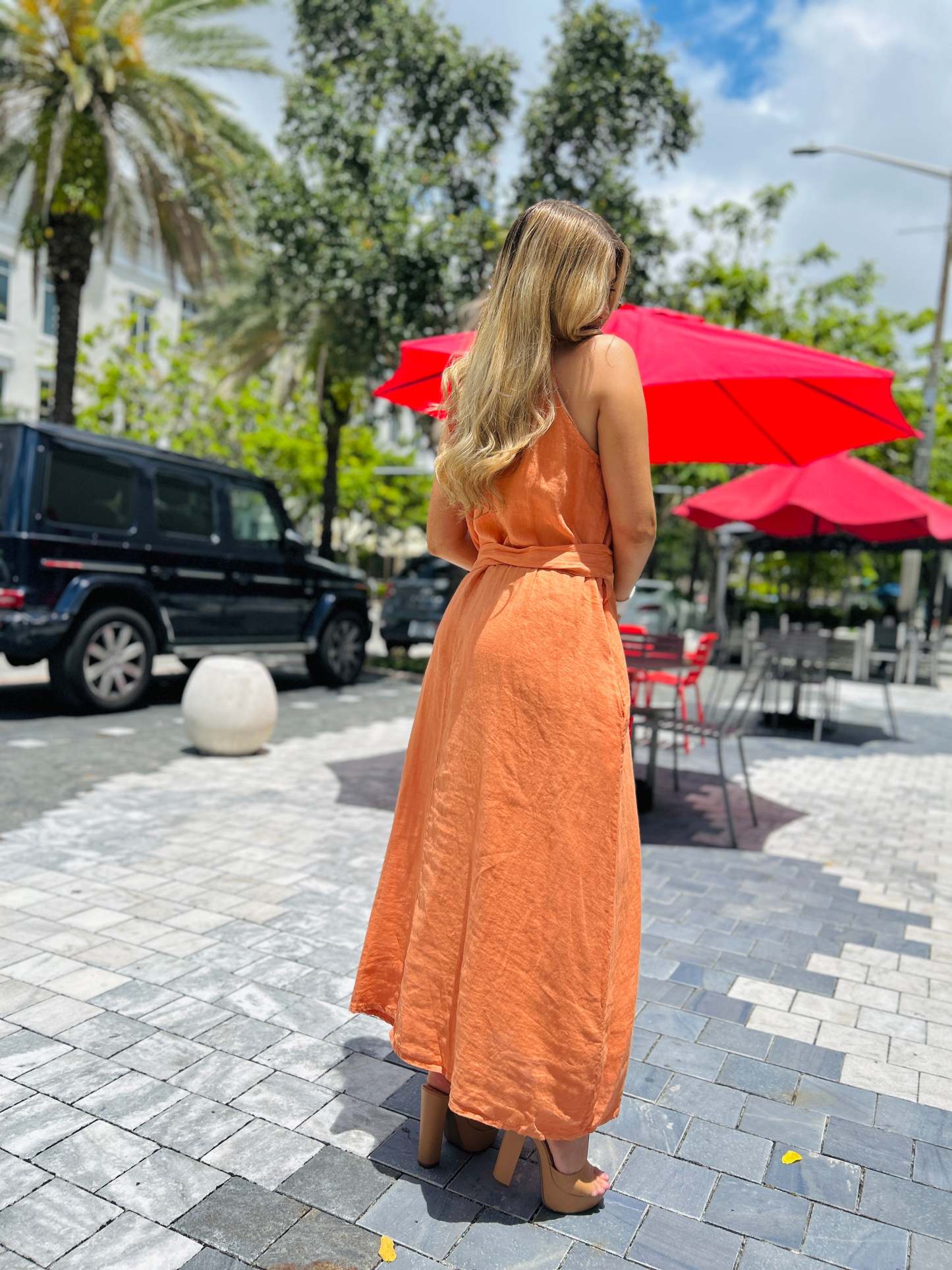Jamila Linen Dress