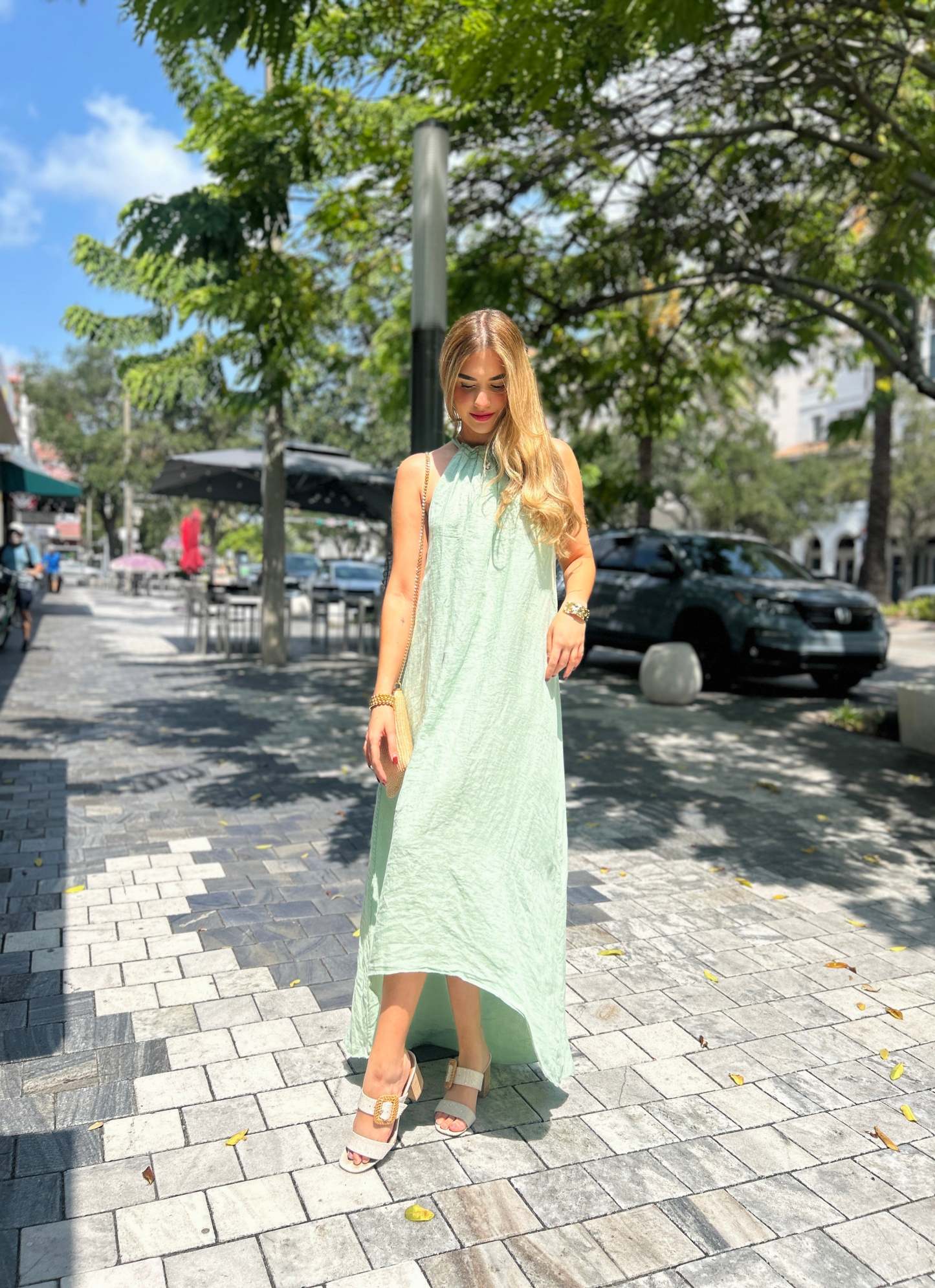 Morgan Linen Dress