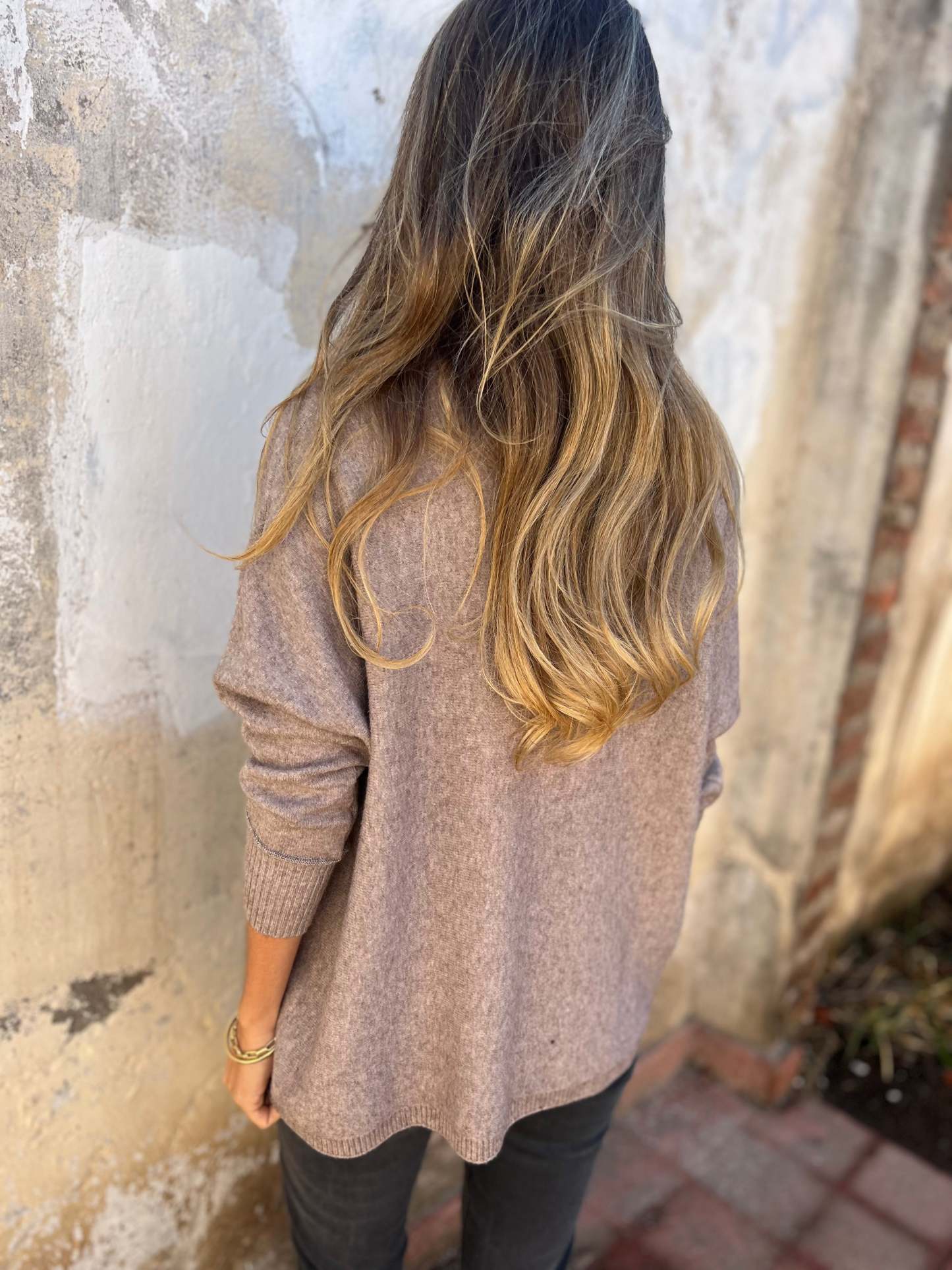Casual loose long sleeve t-shirt