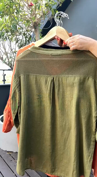 2025 Women's Linen Lightweight Breathable Casual Shirt