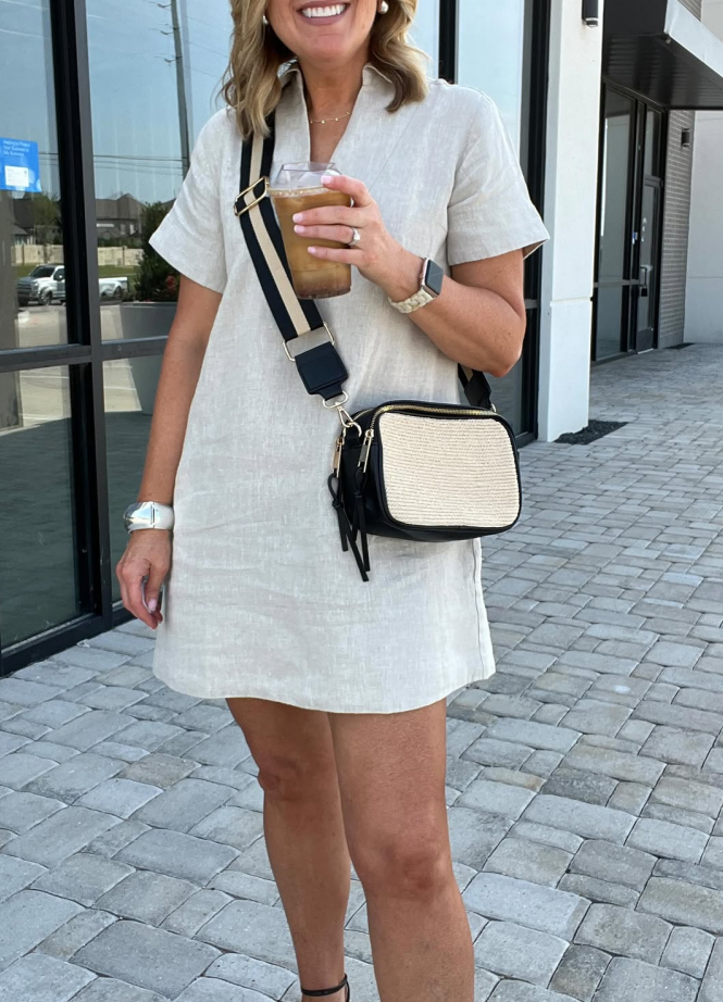 Last Day 50%OFF🔥2025 Summer Casual Linen Mini Dress