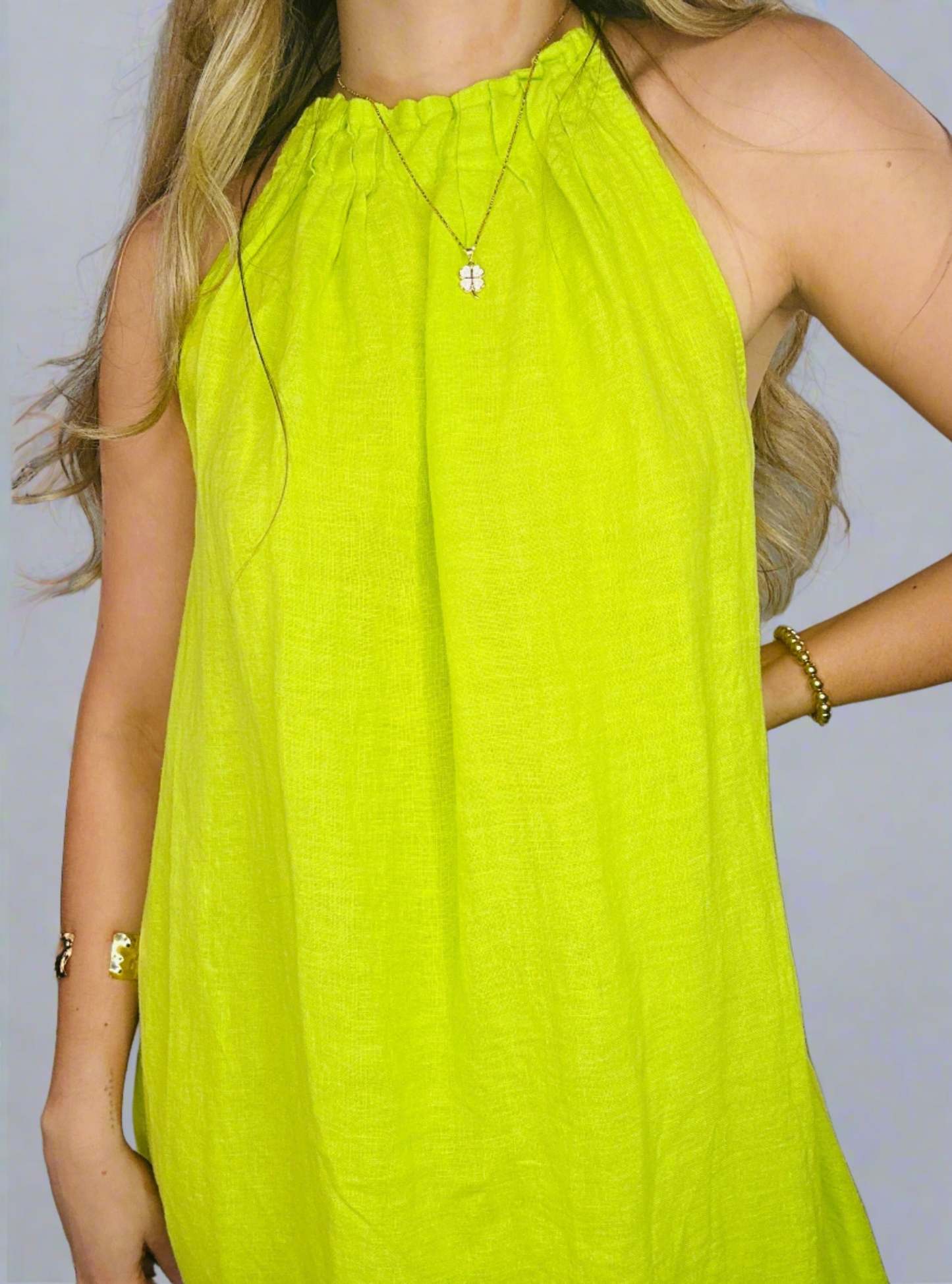 Morgan Linen Dress