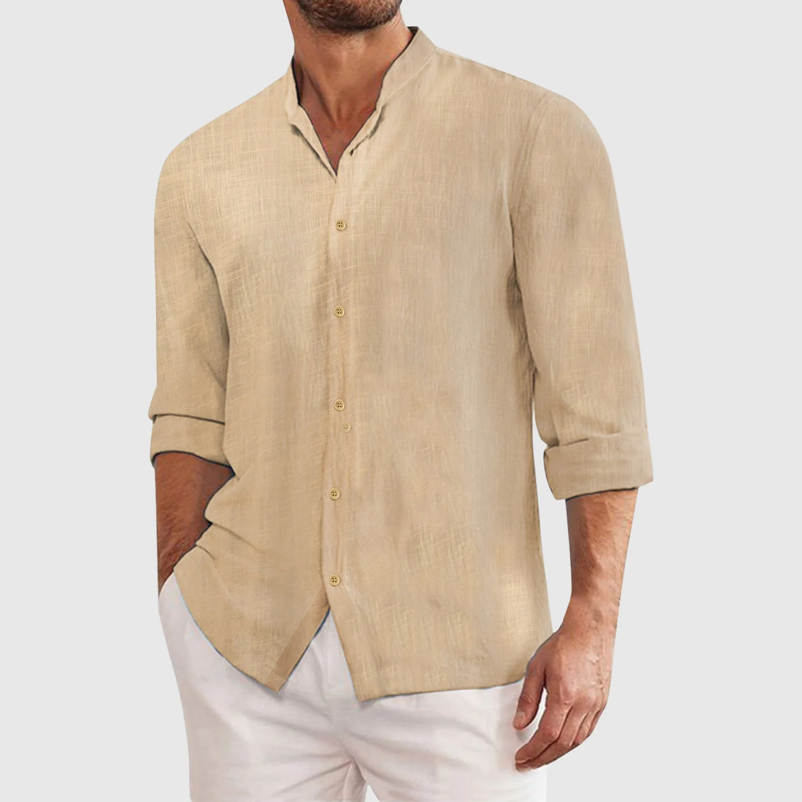 2025 Men's New Coast Linen Shirt
