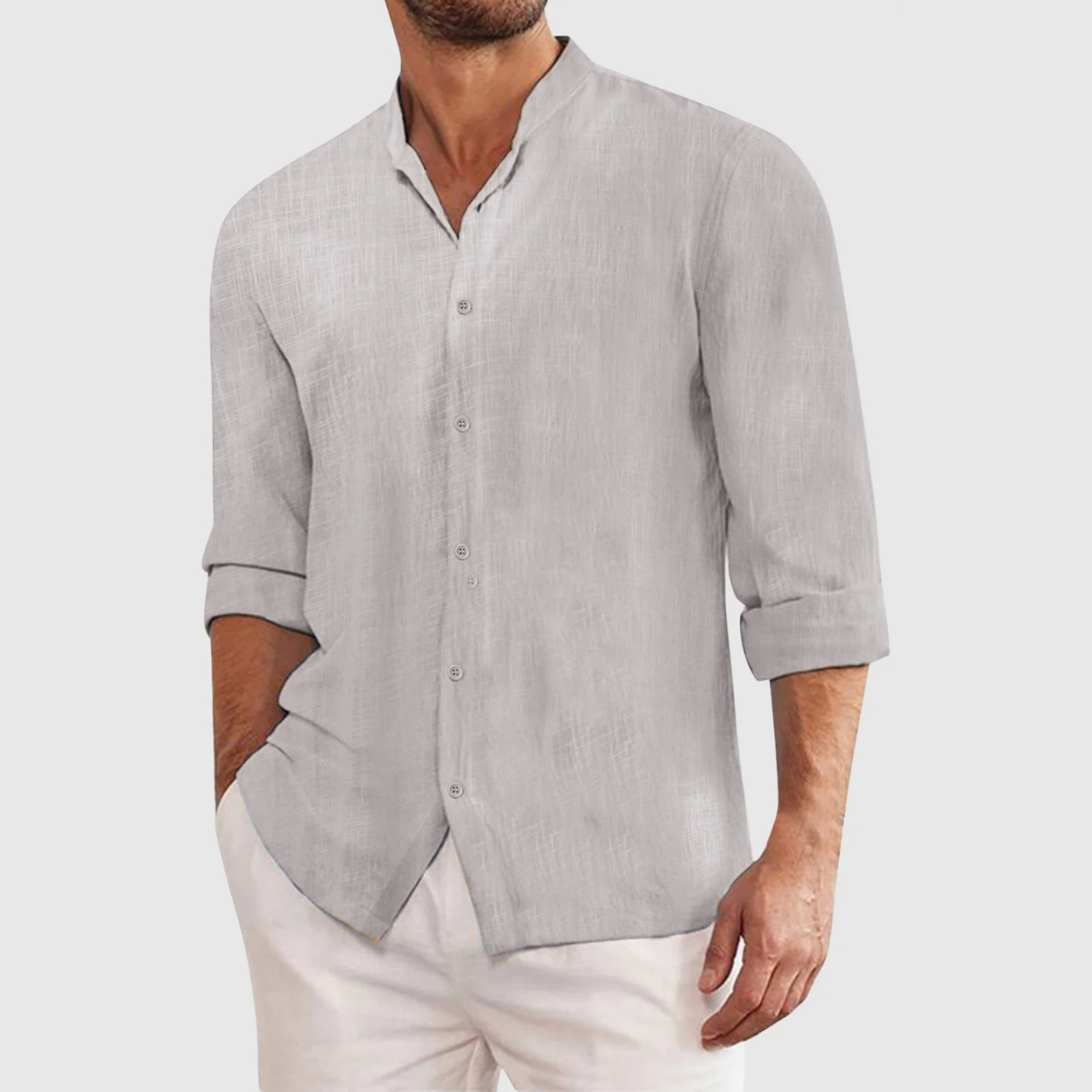 2025 Men's New Coast Linen Shirt