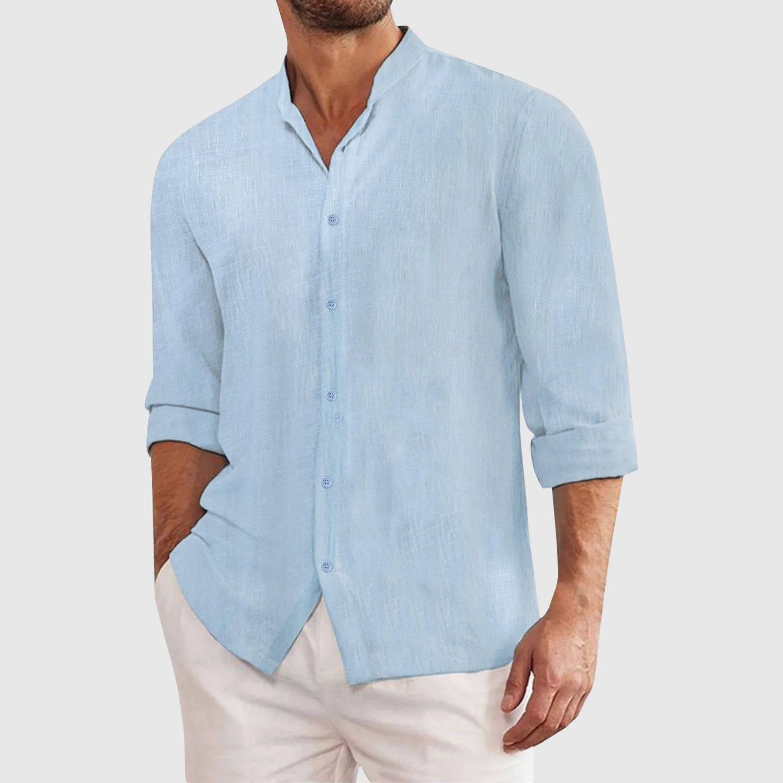2025 Men's New Coast Linen Shirt