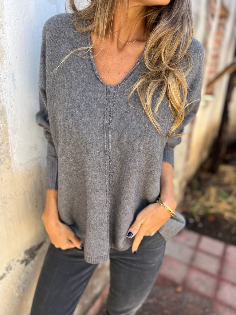 Casual loose long sleeve t-shirt