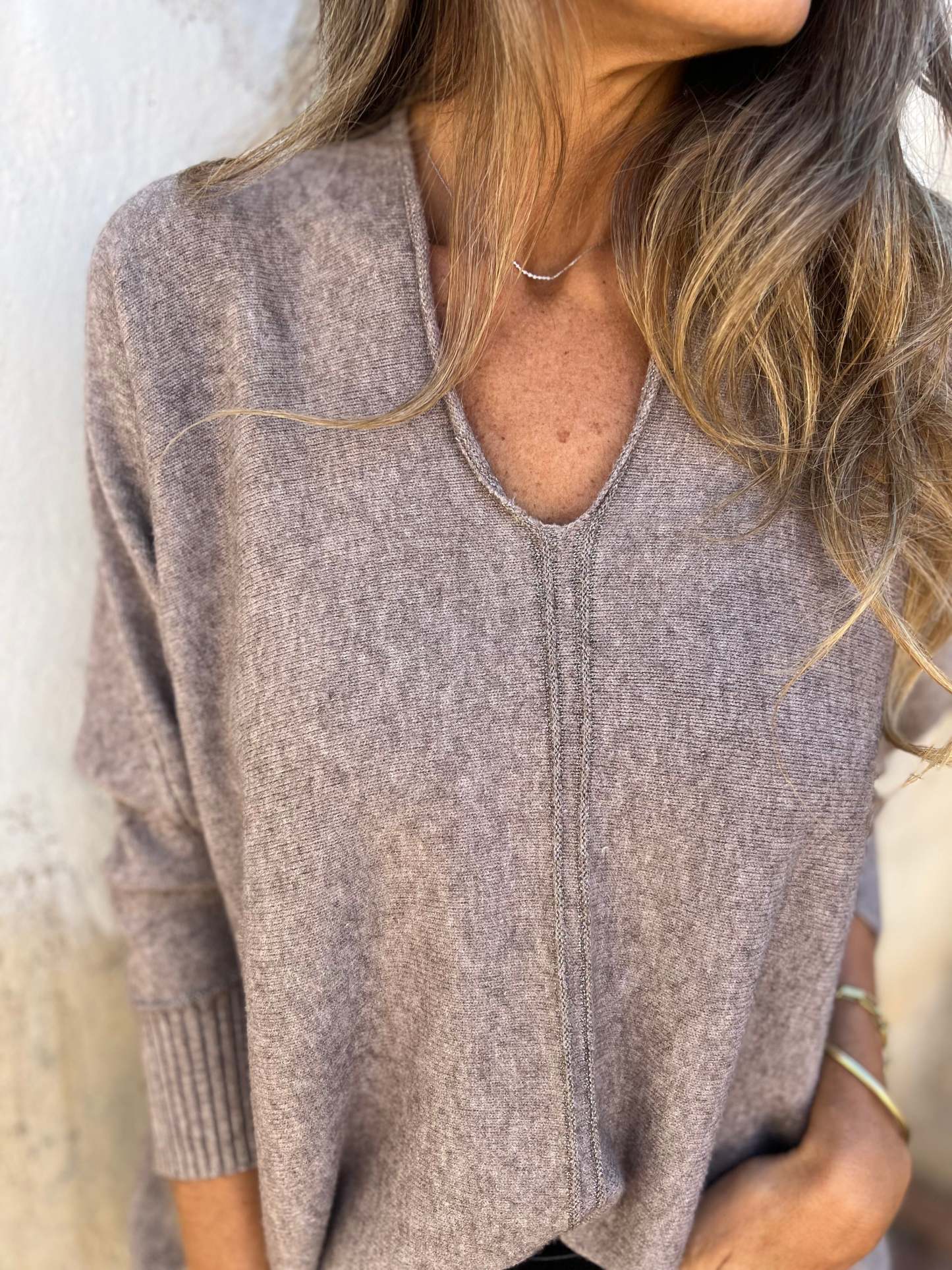 Casual loose long sleeve t-shirt