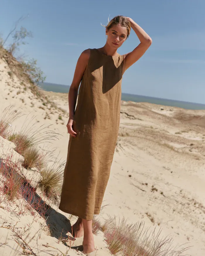 New high-quality linen dresses for 2024