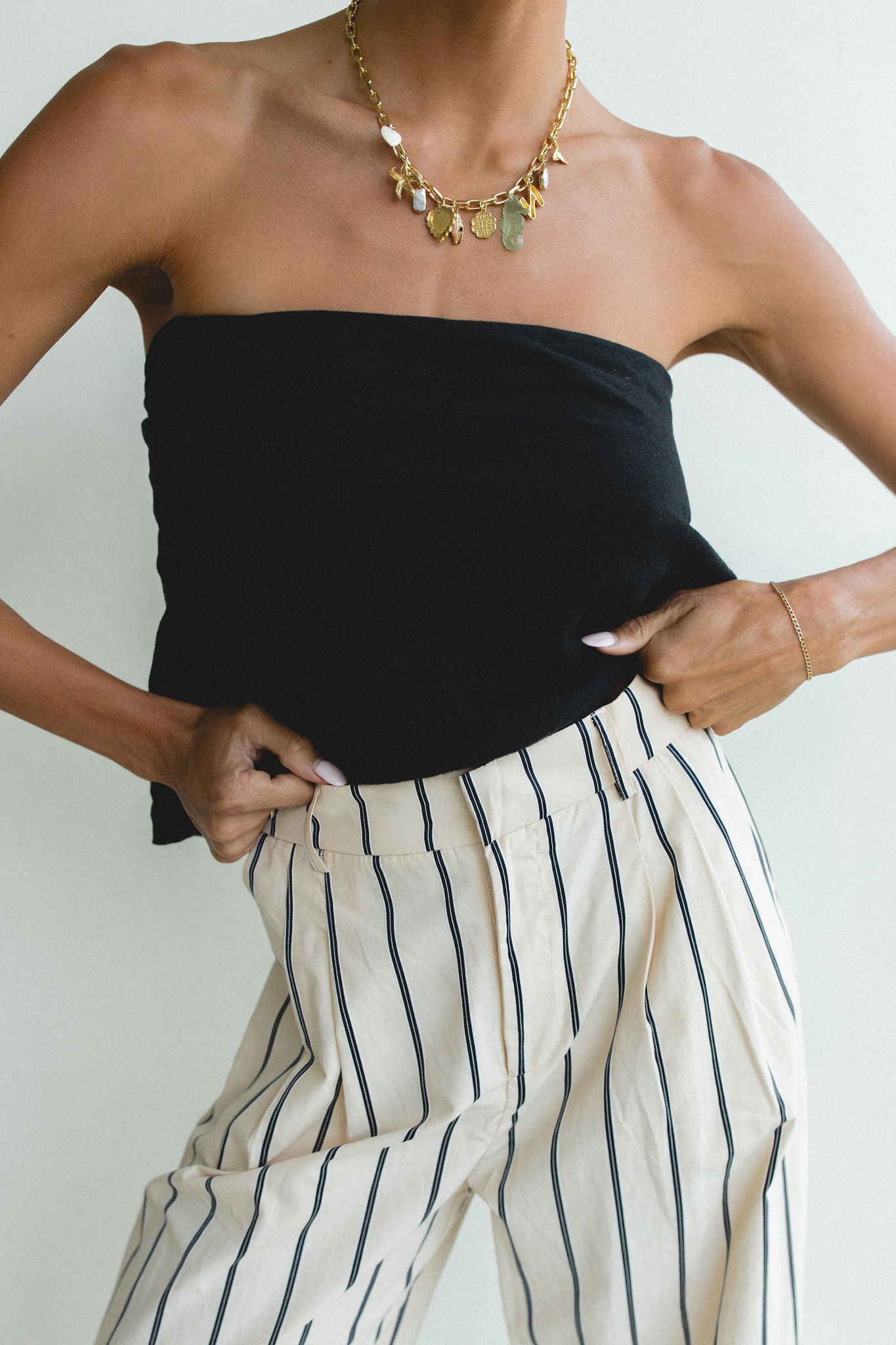 2024La Mer Woven Wide Leg Pants