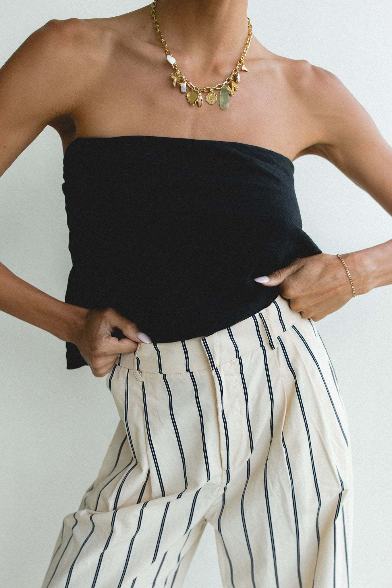 2024La Mer Woven Wide Leg Pants