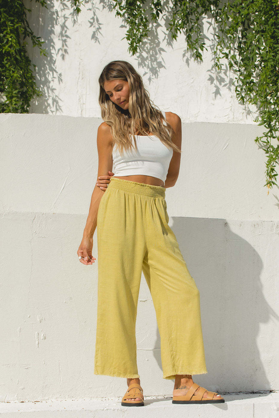 2024Luca Lined Linen Pants