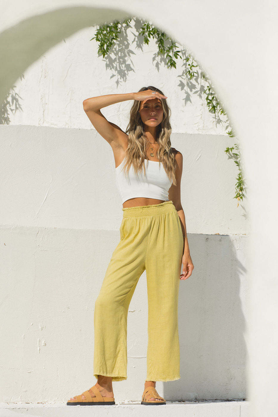 2024Luca Lined Linen Pants