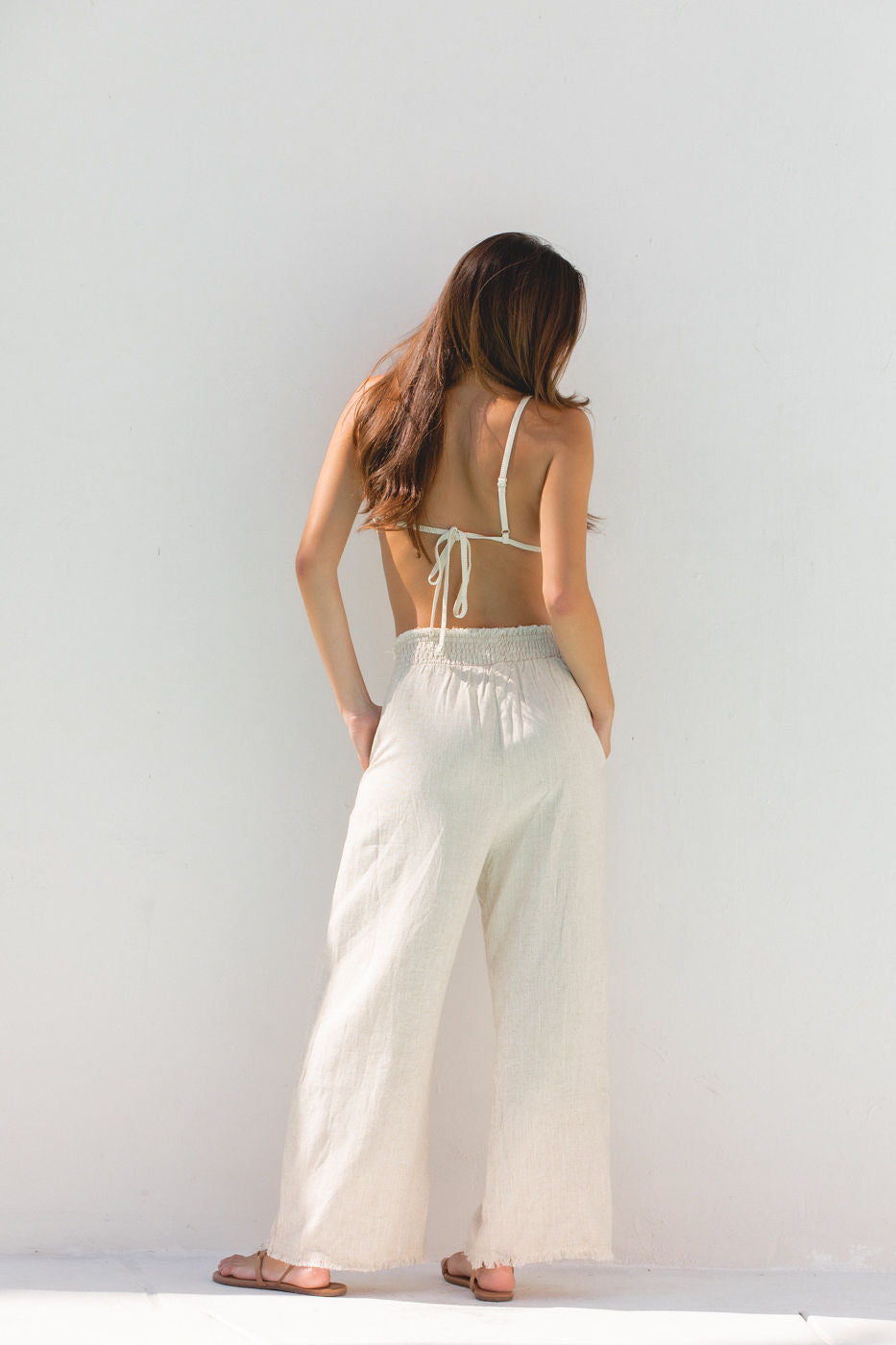 2024Luca Lined Linen Pants