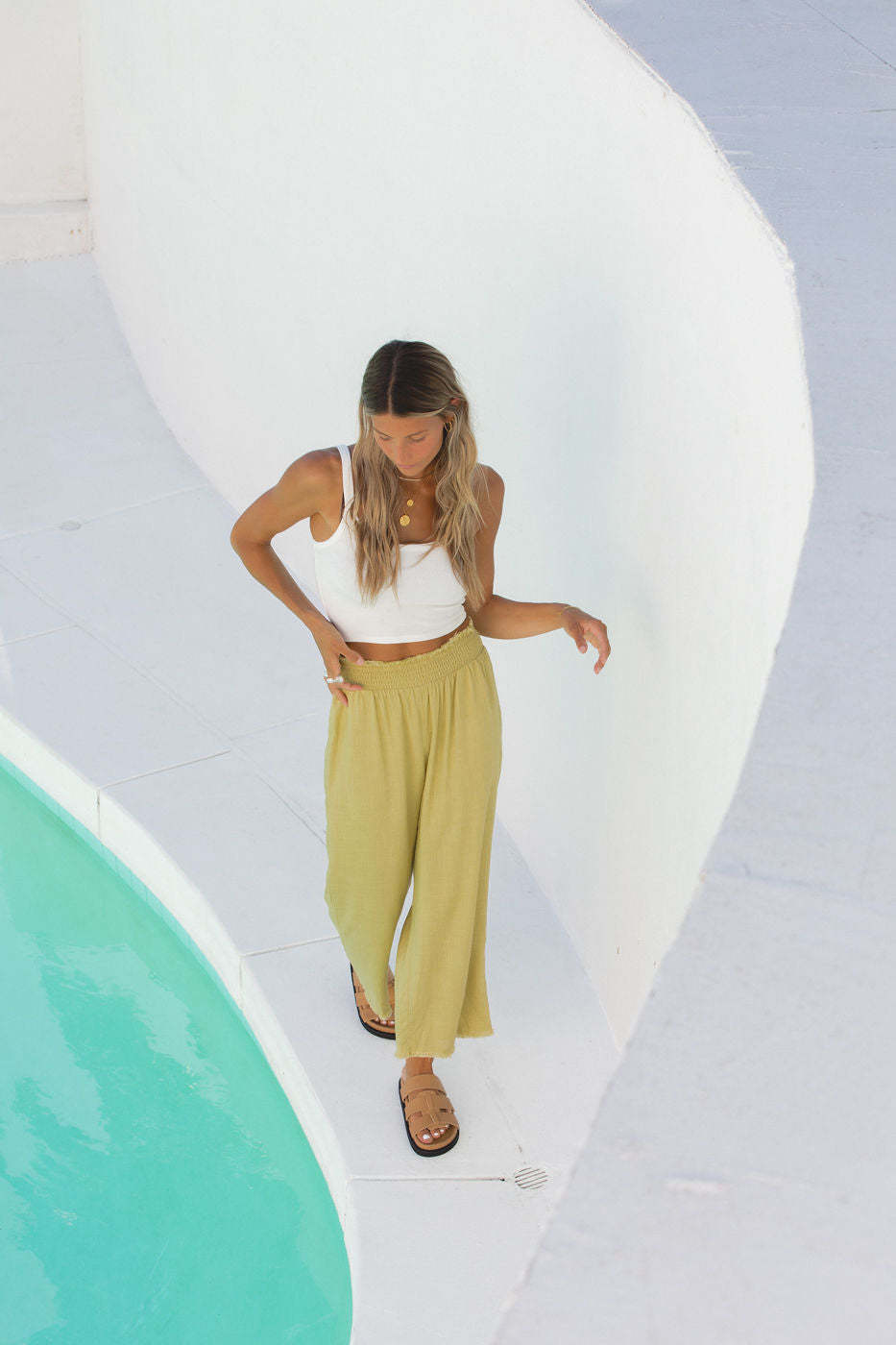 2024Luca Lined Linen Pants