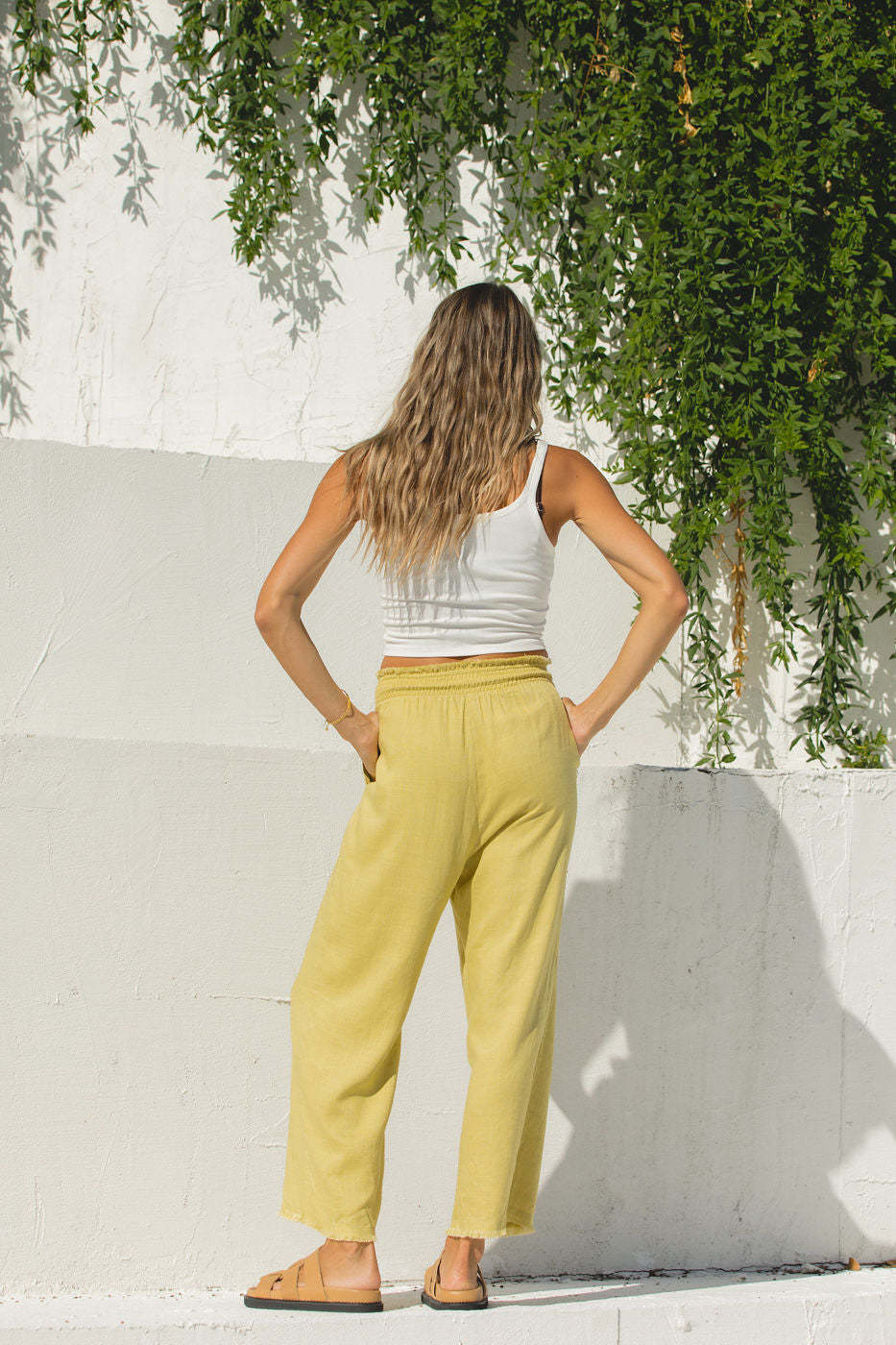 2024Luca Lined Linen Pants