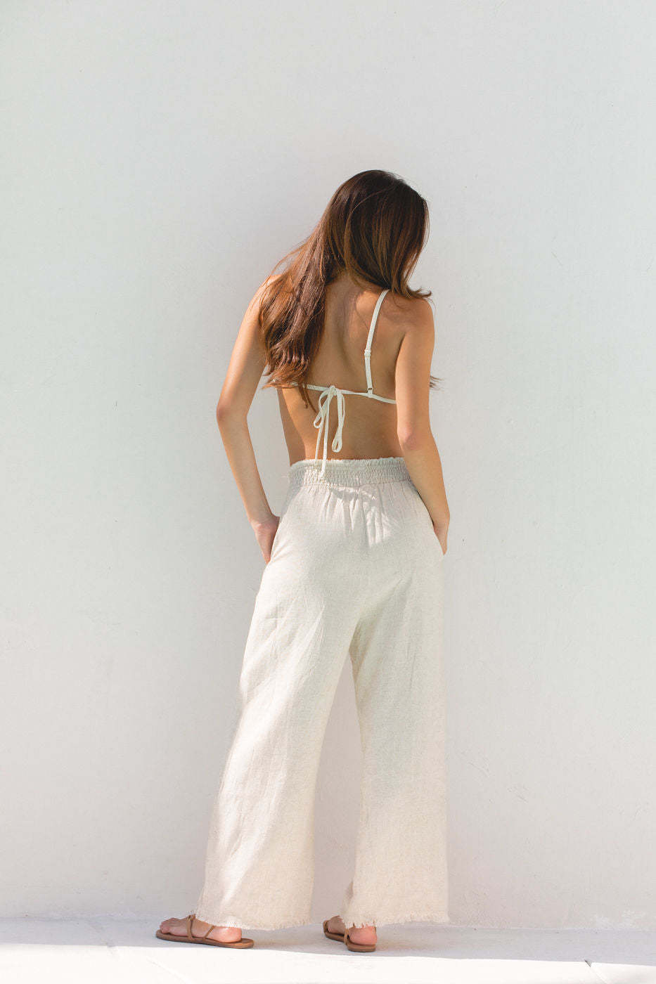 2024Luca Lined Linen Pants