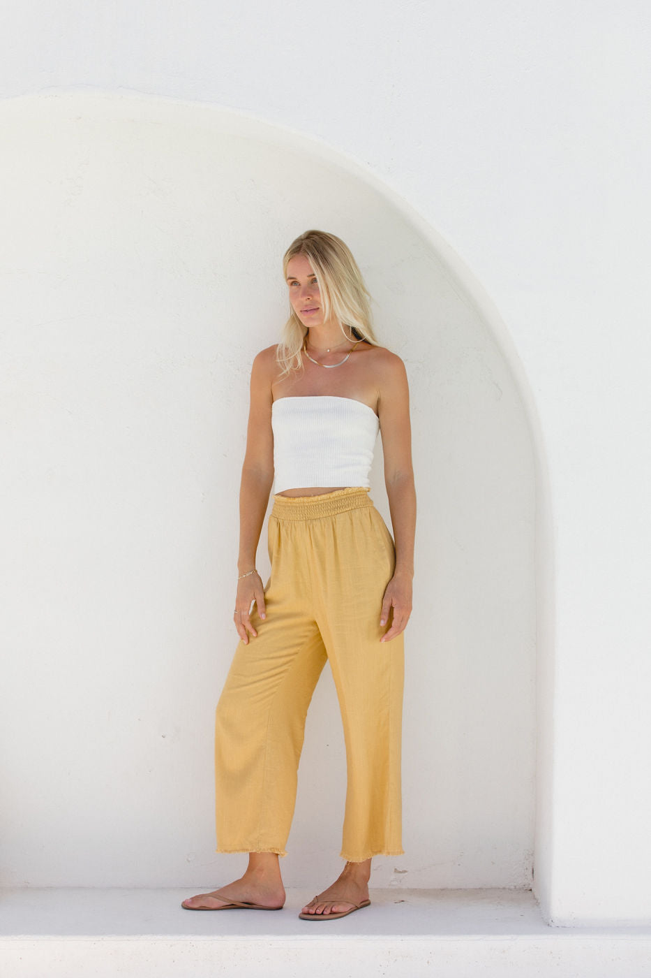 2024Luca Lined Linen Pants