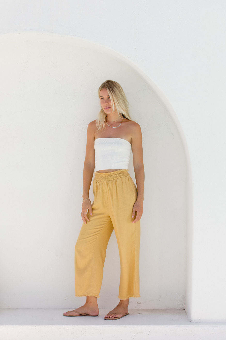 2024Luca Lined Linen Pants