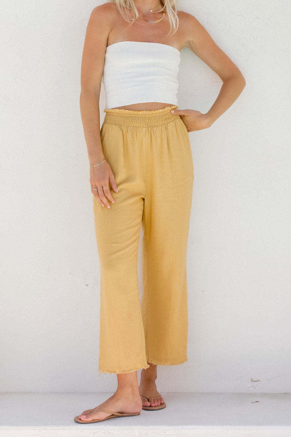 2024Luca Lined Linen Pants
