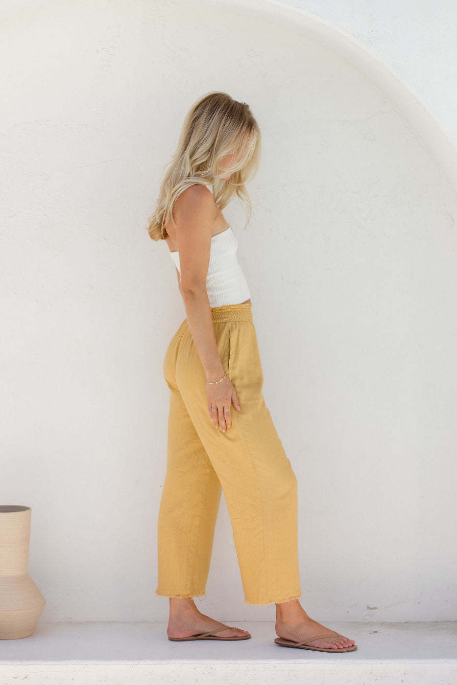 2024Luca Lined Linen Pants