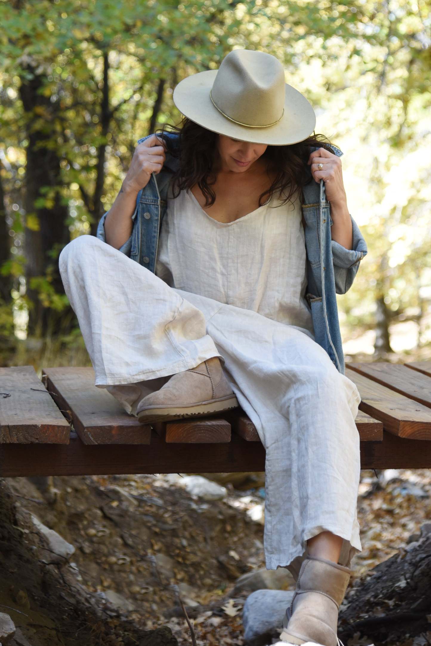 2024The Linen Jumpsuit //