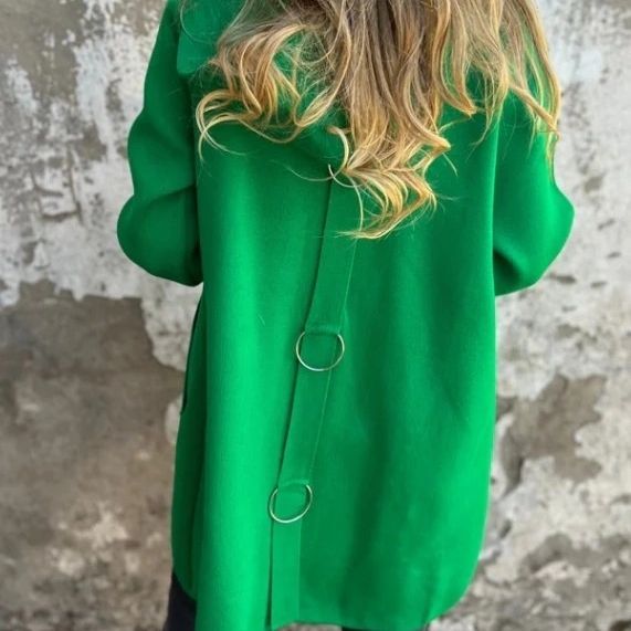 Casual Single Breasted Hooded Coat