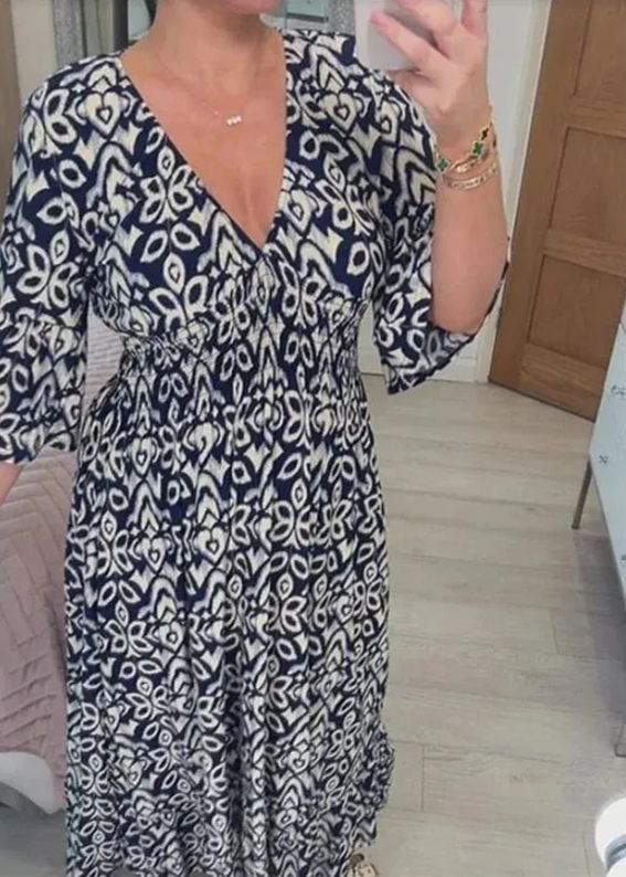 🔥LAST DAY 70% OFF🔥V-neck floral dress