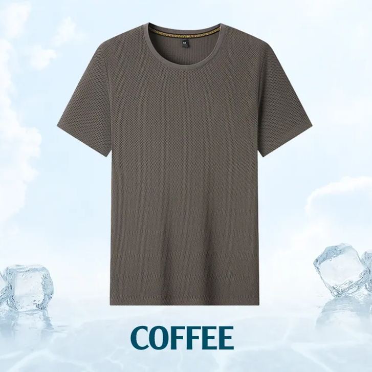 CooliFlex - UniSex Ultra Breathable Flex-Fit Waffle T-Shirt