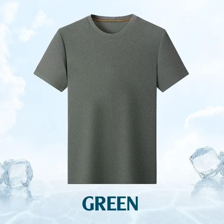 CooliFlex - UniSex Ultra Breathable Flex-Fit Waffle T-Shirt