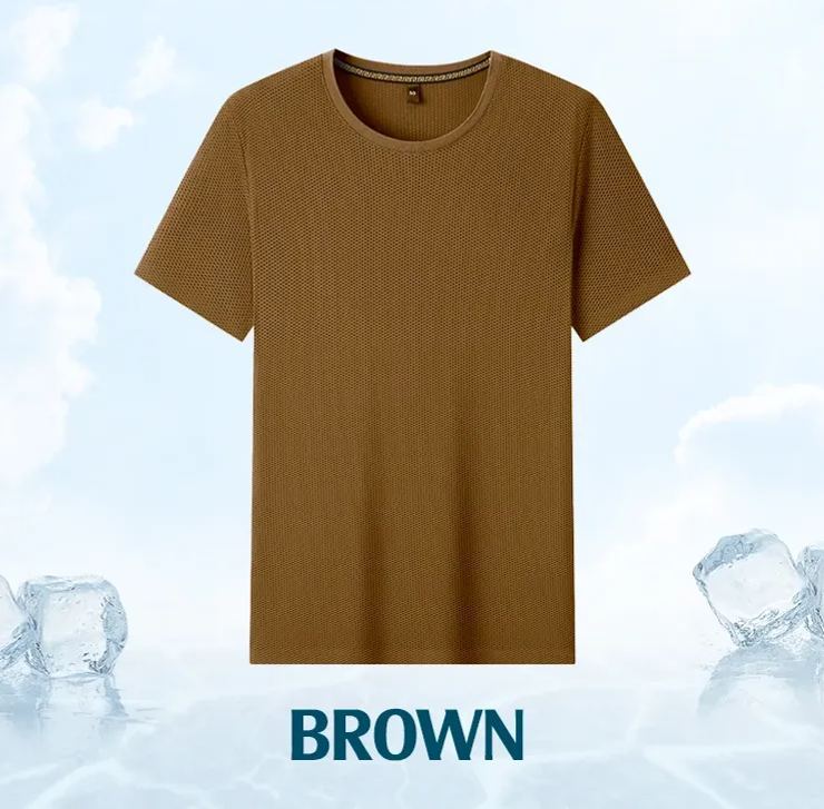 CooliFlex - UniSex Ultra Breathable Flex-Fit Waffle T-Shirt
