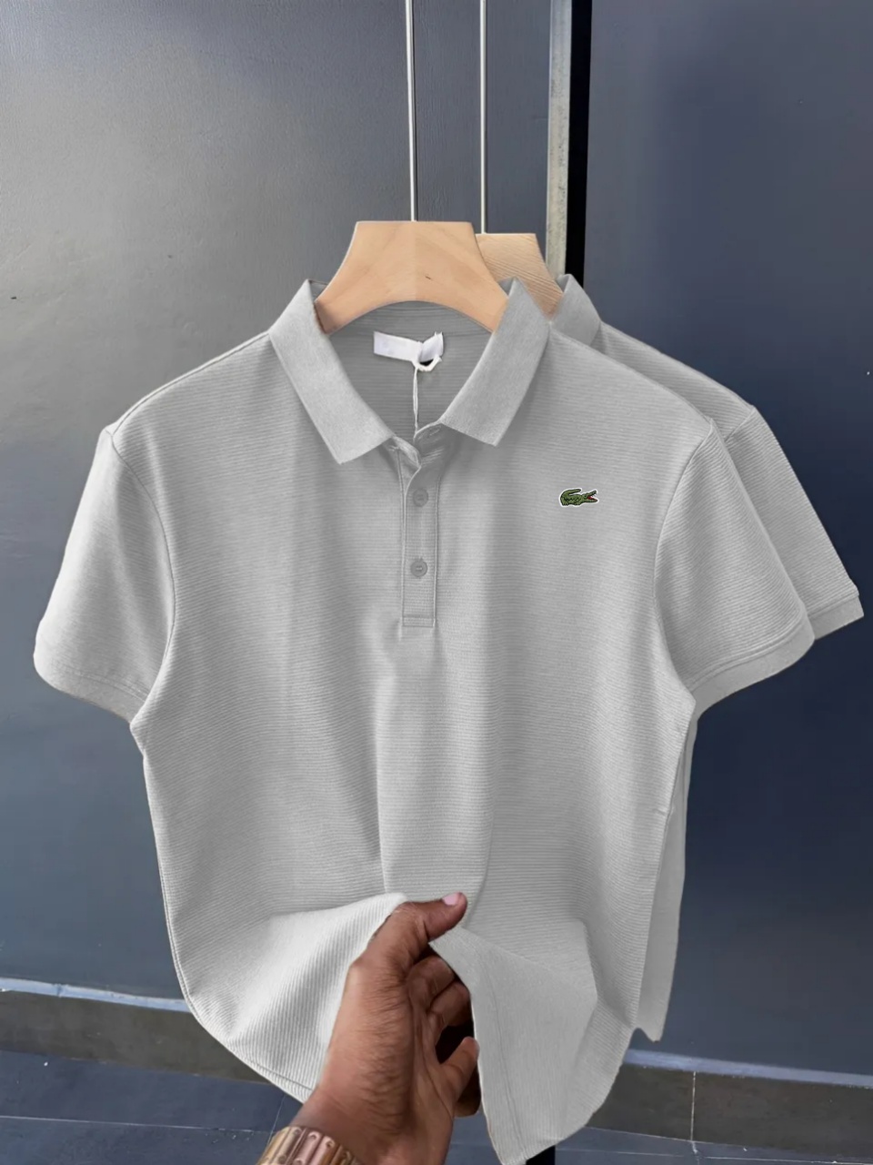 Men's Fashion Retro Lapel Short-sleeved Polo Shirt 