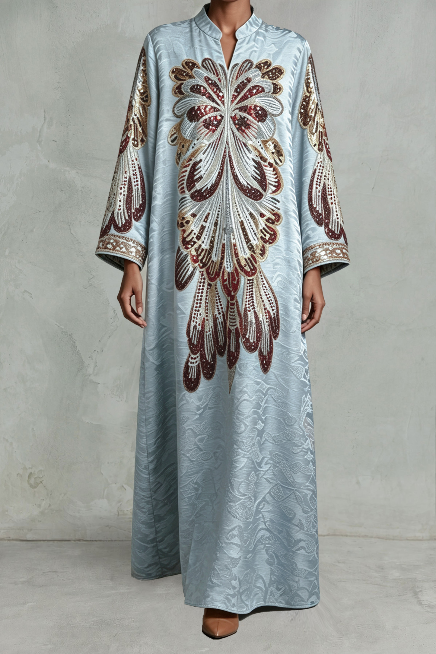 Adeline Sequin Embellished Maxi Dress