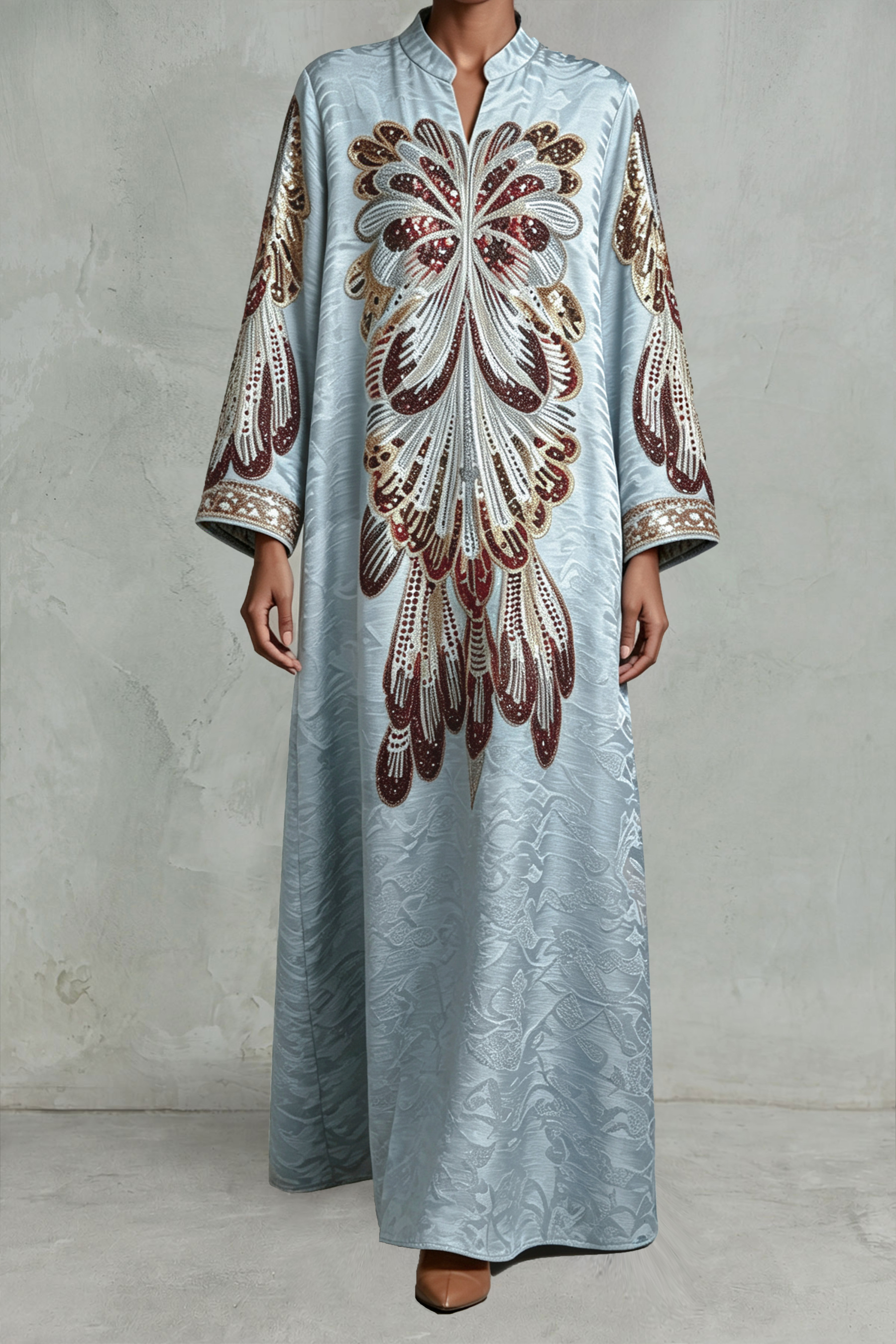 Adeline Sequin Embellished Maxi Dress