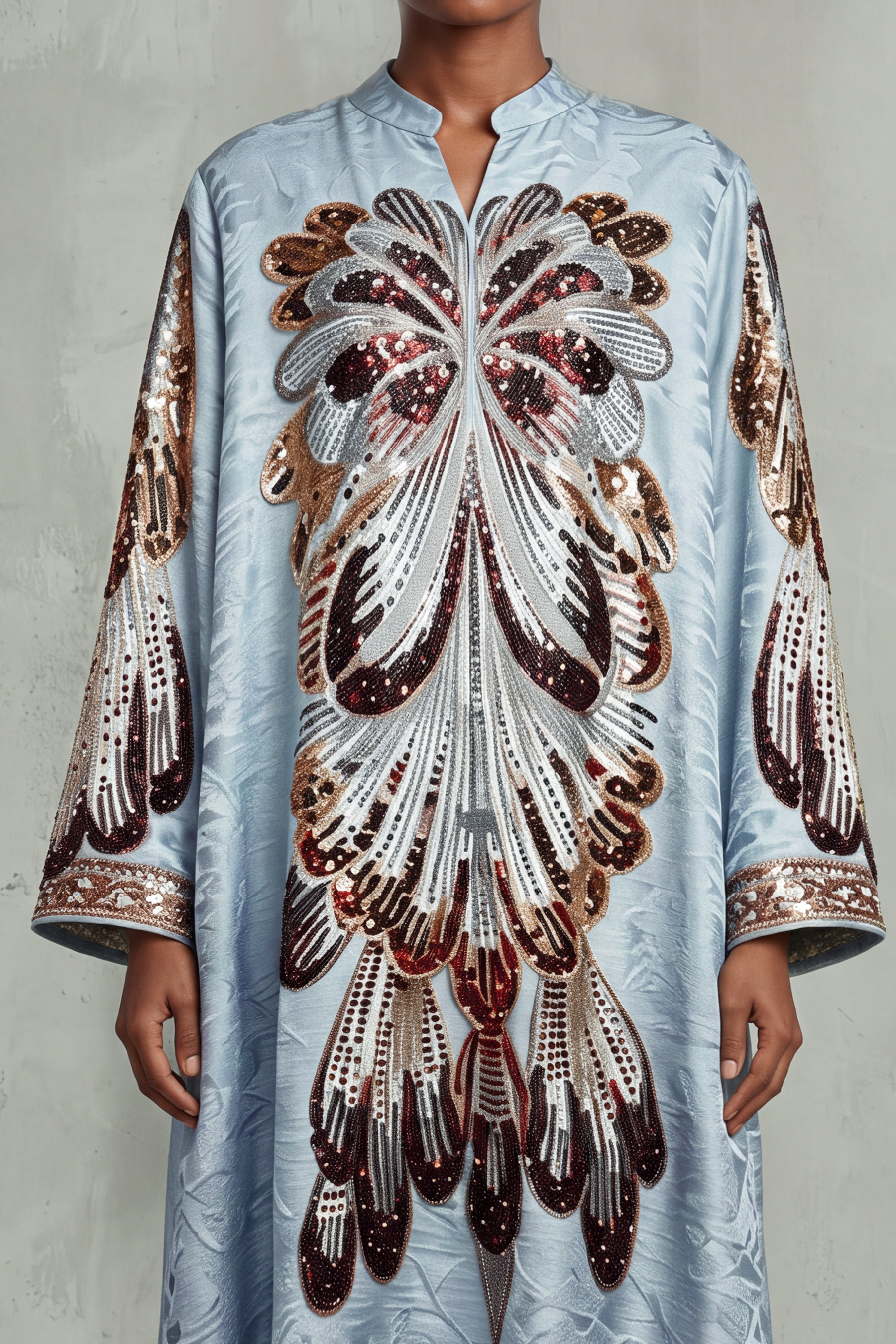 Adeline Sequin Embellished Maxi Dress