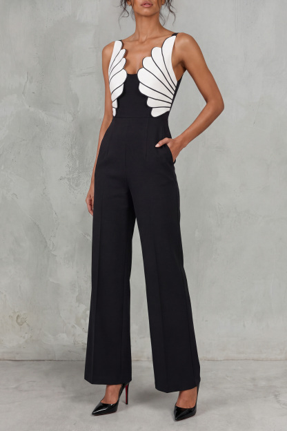 Chelsea Petal Sleeveless Jumpsuit