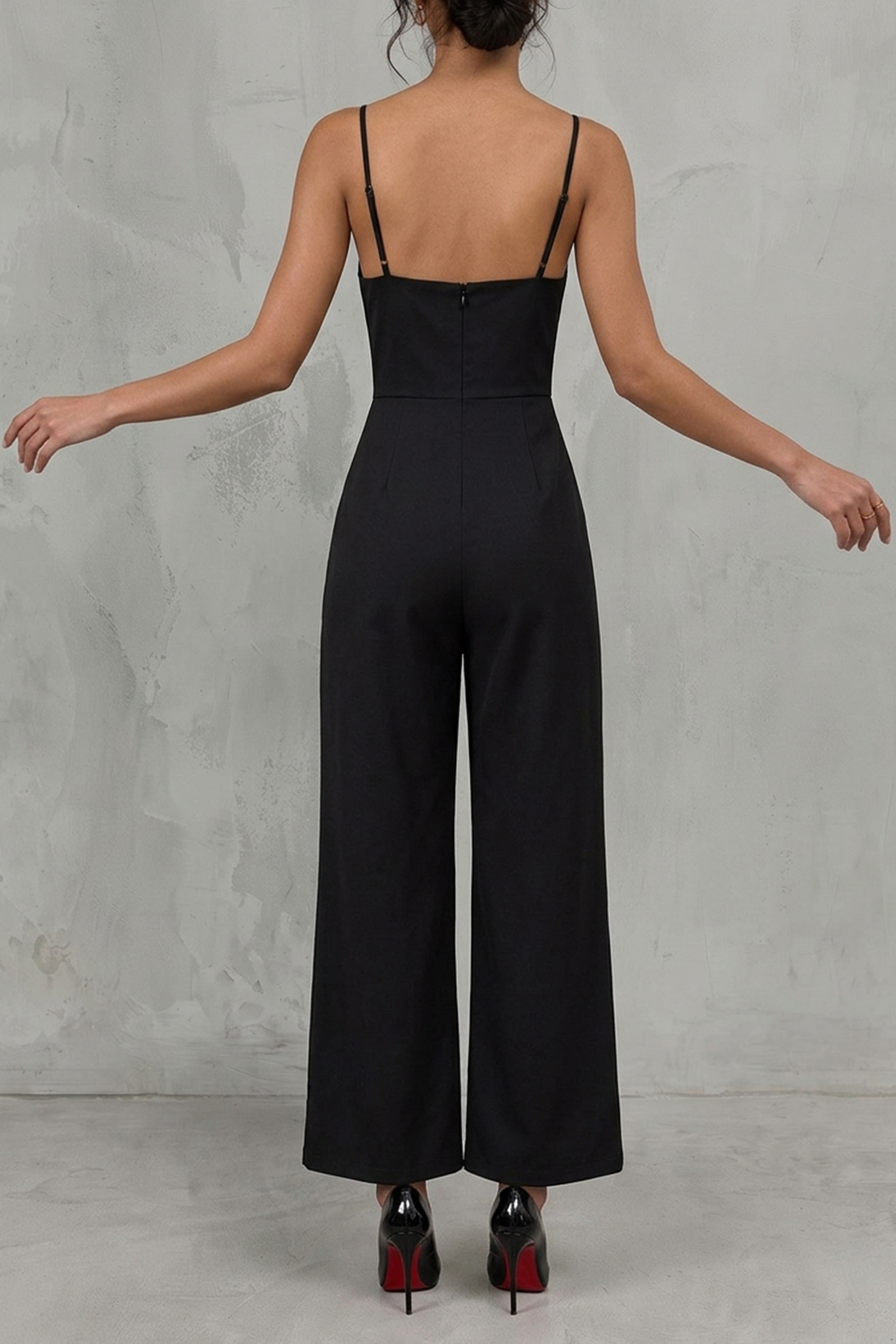 Chelsea Petal Sleeveless Jumpsuit