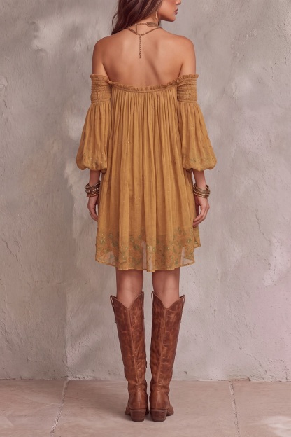 Harper Floral Asymmetric Hem Mini Dress
