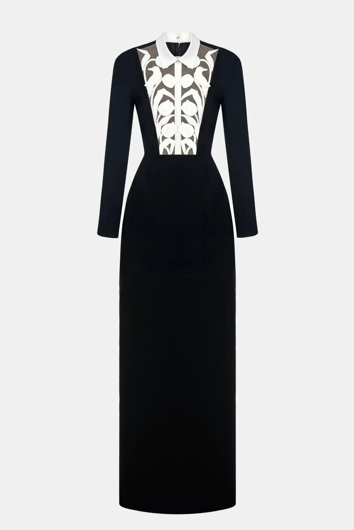 Raya Floral Embroidered Maxi Dress