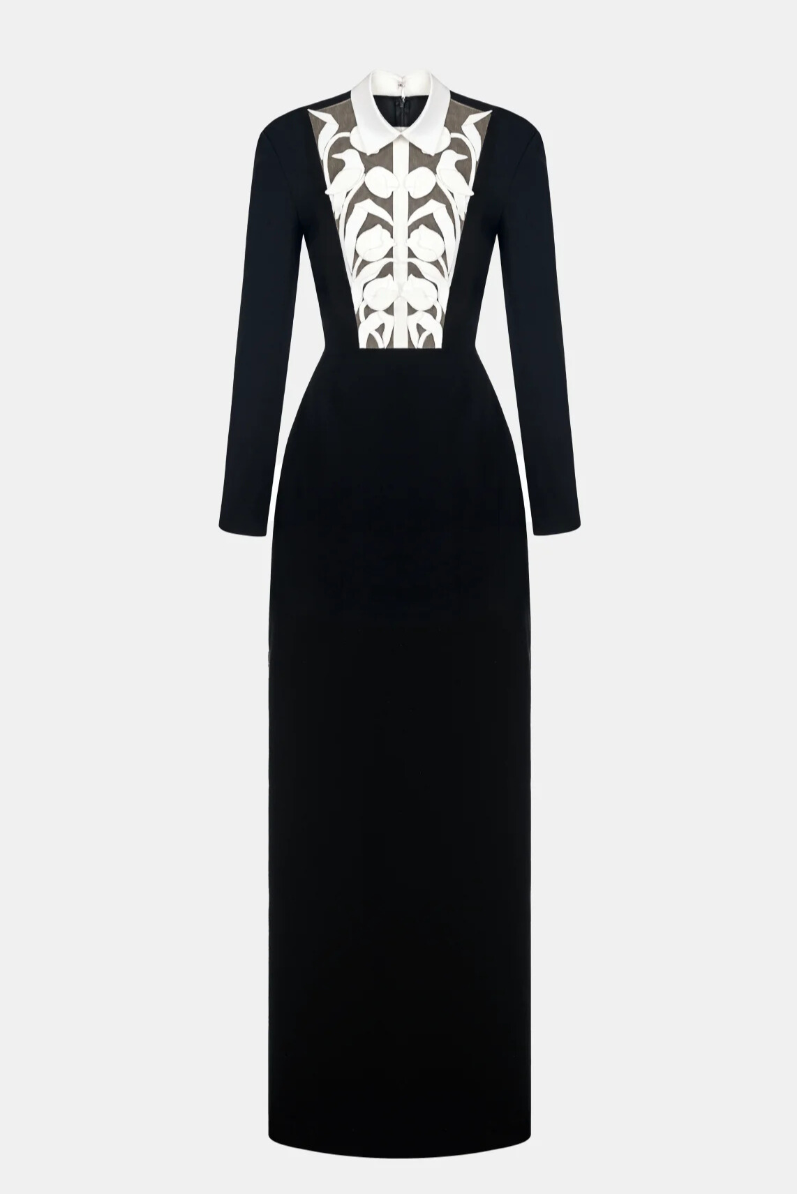 Raya Floral Embroidered Maxi Dress